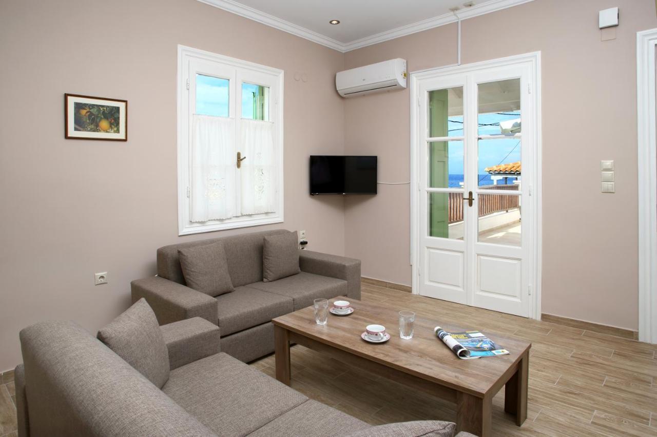 Apartmán Lagadi Luxury Sea Side Áyios Nikítas Exteriér fotografie