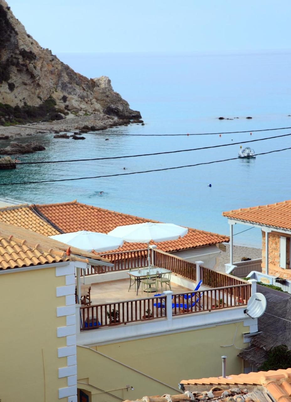 Apartmán Lagadi Luxury Sea Side Áyios Nikítas Exteriér fotografie