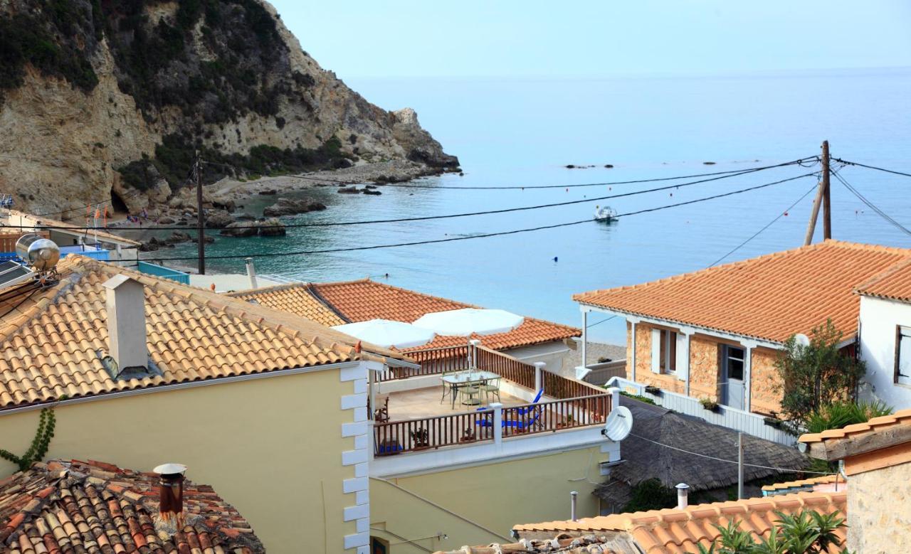 Apartmán Lagadi Luxury Sea Side Áyios Nikítas Exteriér fotografie